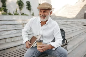 men wearing hat